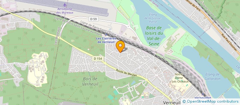 localisation de l'entreprise JAG INVEST  VERNEUIL-SUR-SEINE