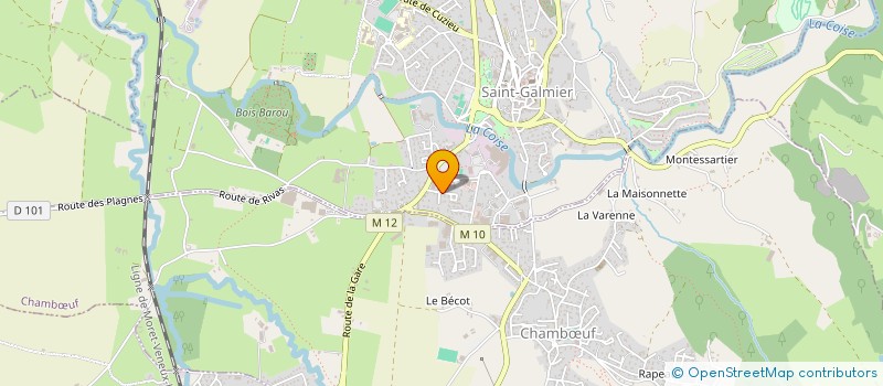 localisation de l'entreprise JAG'LIZES  CHAMBUF