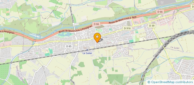 localisation de l'entreprise JAGA FIGHT 66  LE SOLER