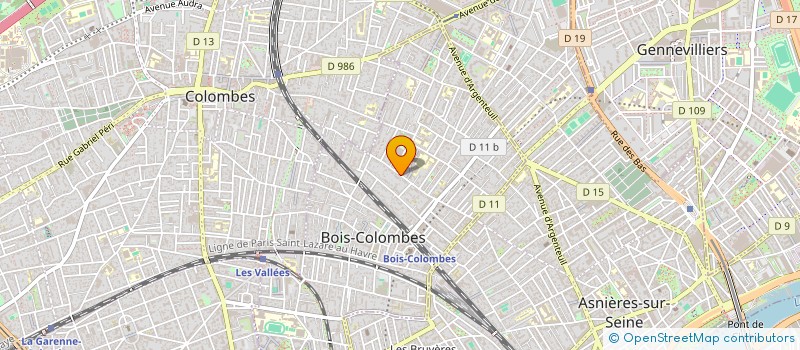 localisation de l'entreprise JAGADIL à BOIS-COLOMBES