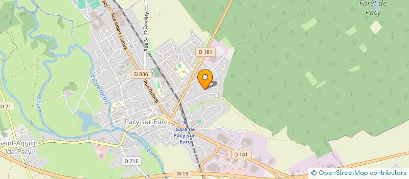 localisation de l'entreprise JAGENASSA à PACY-SUR-EURE