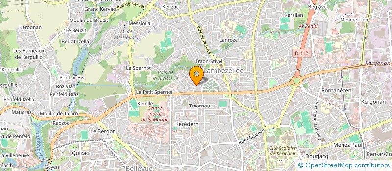 localisation de l'entreprise JAGER  BREST