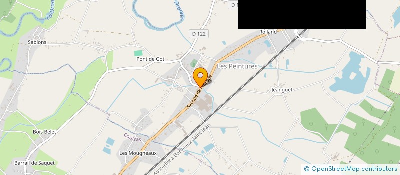 localisation de l'entreprise JAGER AIRSOFT  LES PEINTURES