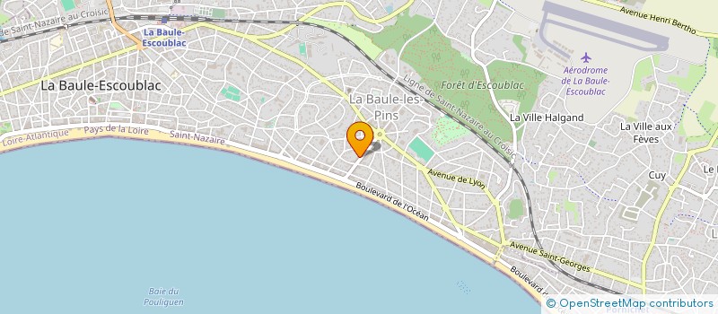 localisation de l'entreprise JAGER-BLACIK  LA BAULE-ESCOUBLAC