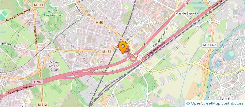 localisation de l'entreprise JAGI à LATTES