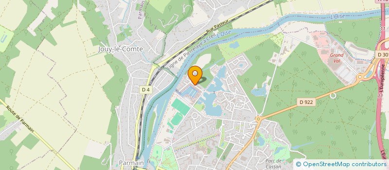 localisation de l'entreprise JAGITHIAN  L'ISLE-ADAM