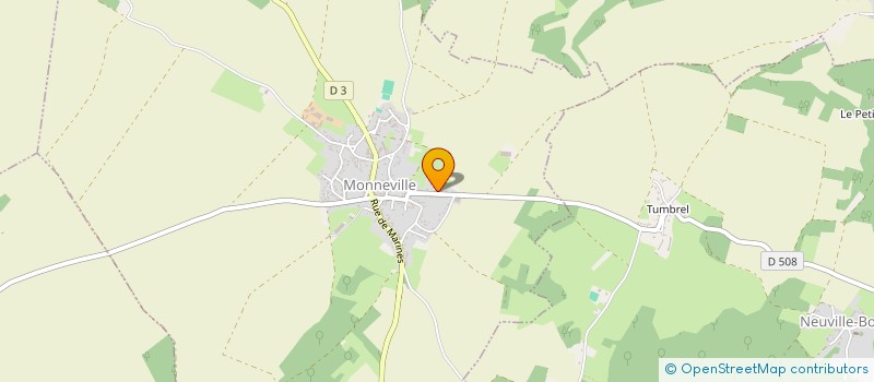 localisation de l'entreprise JAGOREL ALEXANDRE  MONNEVILLE