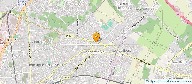 localisation de l'entreprise JAGOSS CONSEILS à CONFLANS-SAINTE-HONORINE