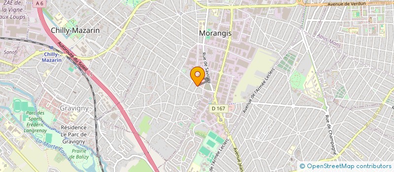 localisation de l'entreprise JAGRE à MORANGIS