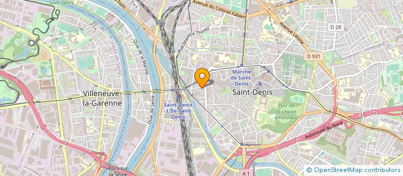 localisation de l'entreprise JAGRITI à SAINT-DENIS