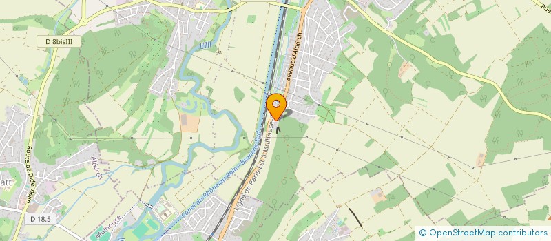 localisation de l'entreprise JAGS  BRUNSTATT-DIDENHEIM