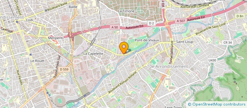 localisation de l'entreprise JAGSO JACLASSE FRERES à MARSEILLE