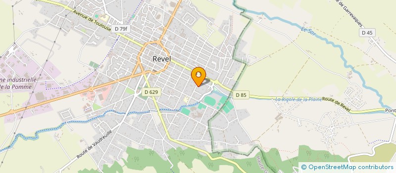 localisation de l'entreprise JAGUAR  REVEL