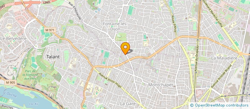 localisation de l'entreprise JAGUAR  DAIX