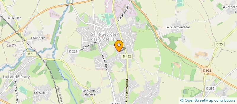 localisation de l'entreprise JAGUAR AIRSOP GROUP à SAINT-GEORGES-DES-GROSEILLERS