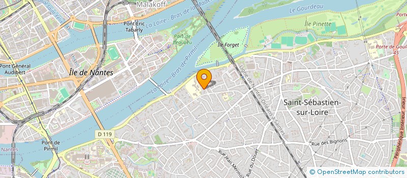 localisation de l'entreprise JAGUAR PPRO  SAINT-SEBASTIEN-SUR-LOIRE