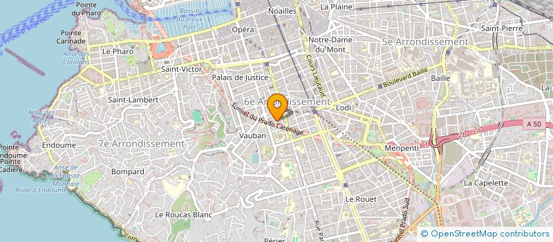 localisation de l'entreprise JAGUENEAU WEB GAP à MARSEILLE