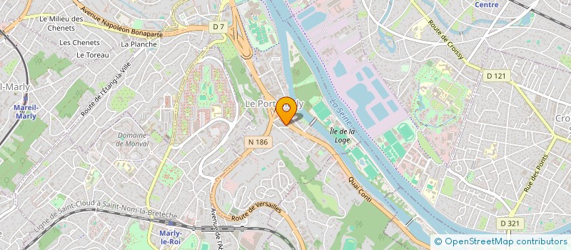 localisation de l'entreprise JAGUILA  LE PORT-MARLY