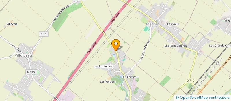 localisation de l'entreprise JAGUYDAMO  BEAUGENCY