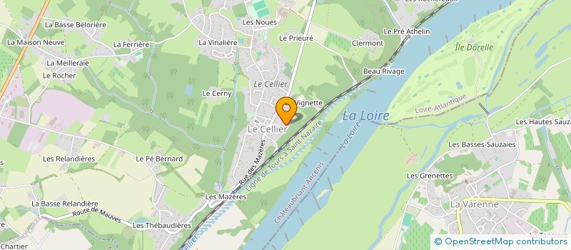 localisation de l'entreprise JAGV  MAUGES-SUR-LOIRE