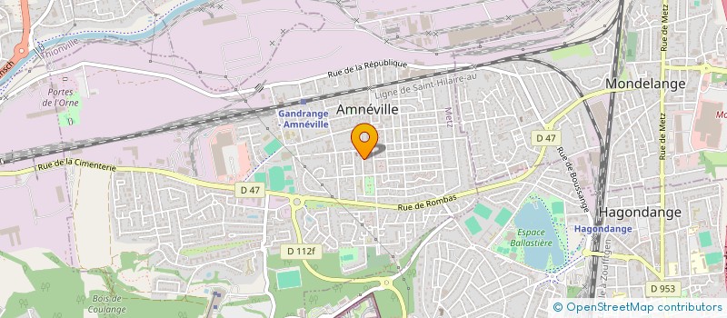 localisation de l'entreprise JAH  AMNEVILLE