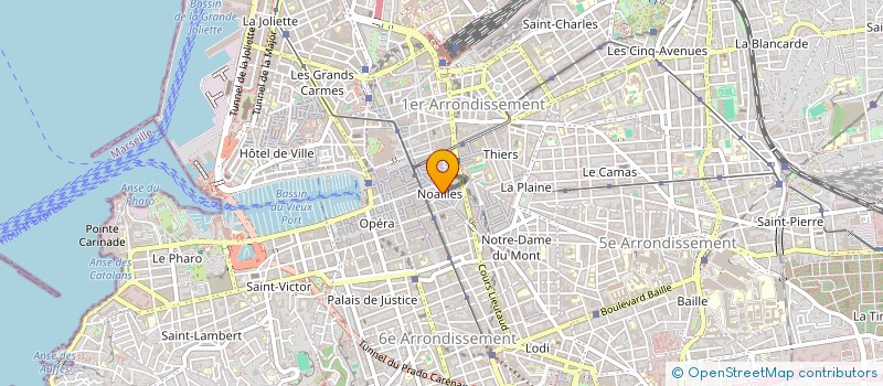localisation de l'entreprise JAH OBSERVERS PRODUCTIONS à MARSEILLE