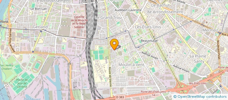 localisation de l'entreprise JAH SPARROW  VENISSIEUX