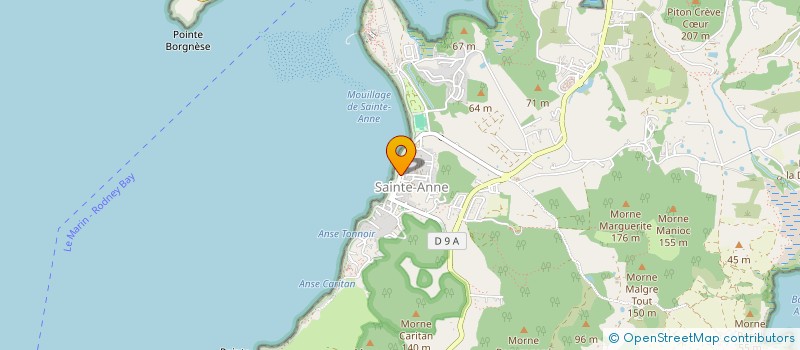 localisation de l'entreprise JAHAD  SAINTE-ANNE