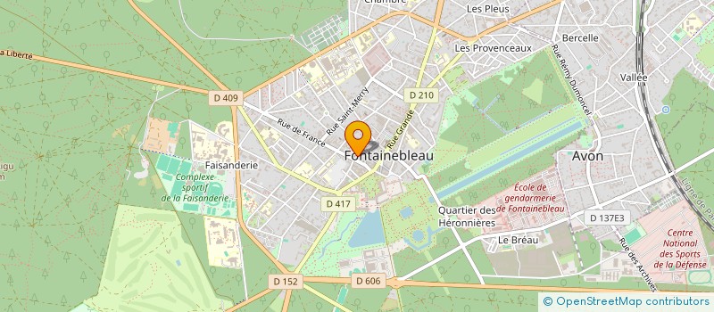 localisation de l'entreprise JAHDOR à FONTAINEBLEAU