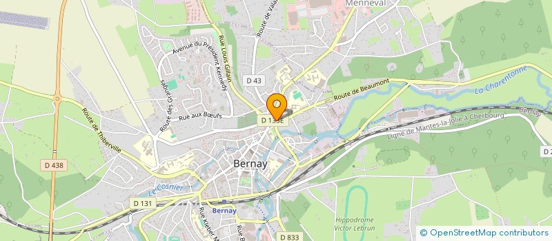 localisation de l'entreprise JAHEIM ELECTRICITE  VALAILLES