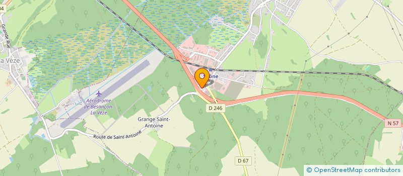 localisation de l'entreprise JAHIER ENTREP TRANSP TEMPER DIRIGEE à SAONE