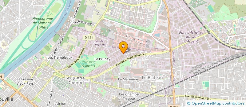 localisation de l'entreprise JAHNICHEN à SARTROUVILLE