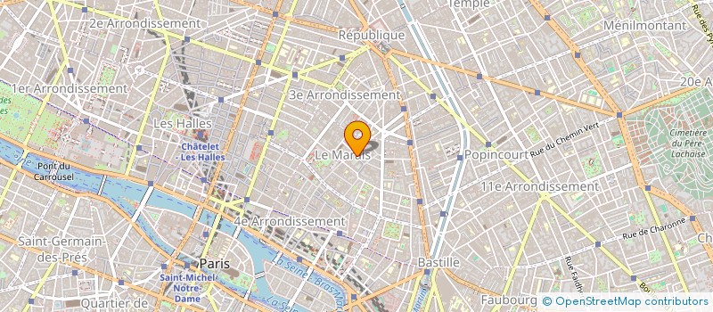 localisation de l'entreprise JAHODA  PARIS