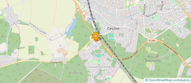 localisation de l'entreprise JAHVED  CESSON