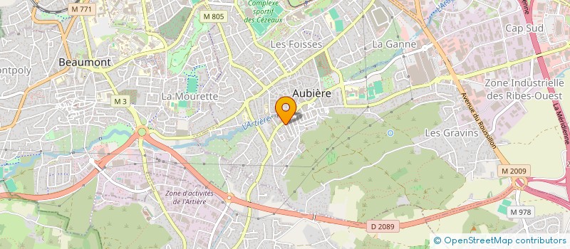 localisation de l'entreprise JAHYELOVASOCIETYFAMILLY  AUBIERE