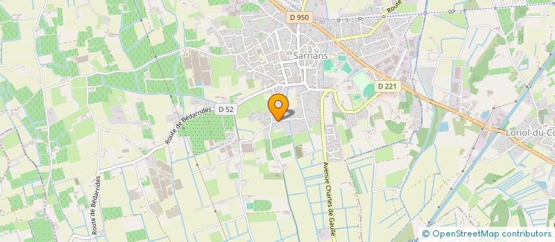 localisation de l'entreprise JAHYKA  SARRIANS