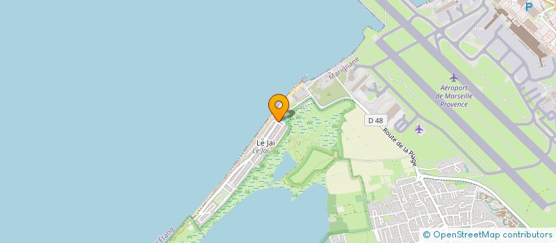 localisation de l'entreprise JAI'FIT  MARIGNANE