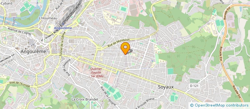 localisation de l'entreprise JAI STUDIOS à ANGOULEME