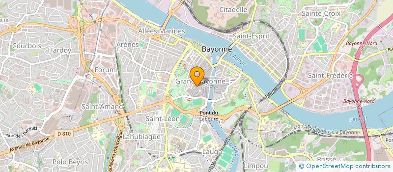 localisation de l'entreprise JAIA à BAYONNE