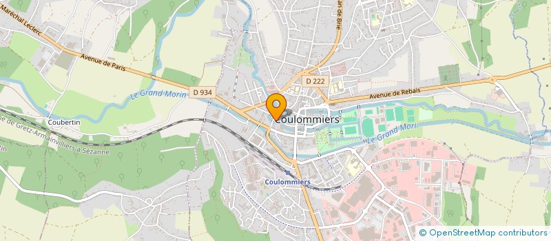 localisation de l'entreprise JAID'TRANS à COULOMMIERS