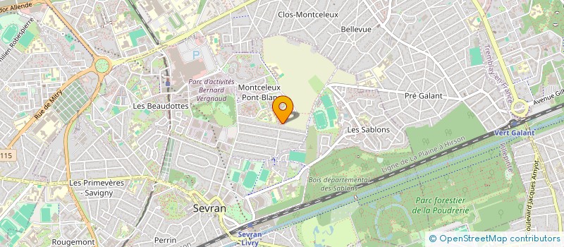 localisation de l'entreprise JAIDE TRANSPORTS à SEVRAN