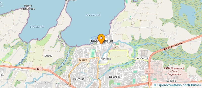 localisation de l'entreprise JAILDIS à BAIE-MAHAULT