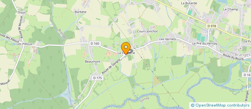 localisation de l'entreprise JAILLET JOHN à BRANGES
