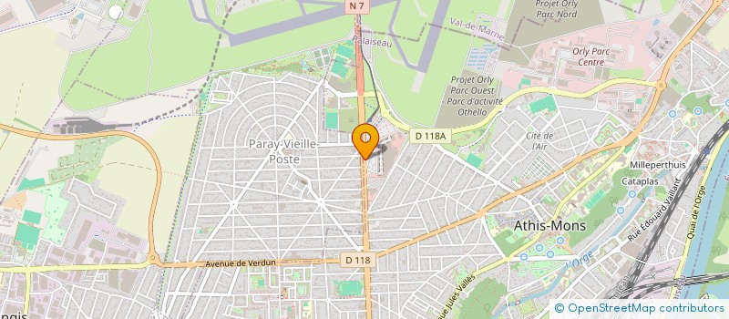 localisation de l'entreprise JAILYAH BODY  ATHIS-MONS