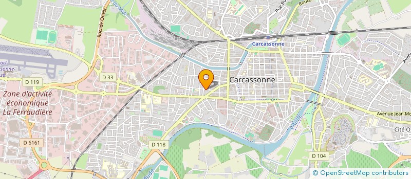 localisation de l'entreprise JAIME à CARCASSONNE