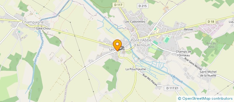 localisation de l'entreprise JAIME NEVES  PONT-L'ABBE-D'ARNOULT