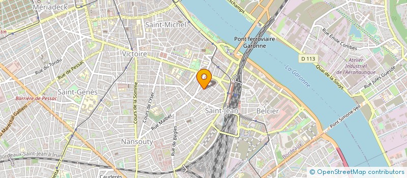 localisation de l'entreprise JAIME SA à BORDEAUX