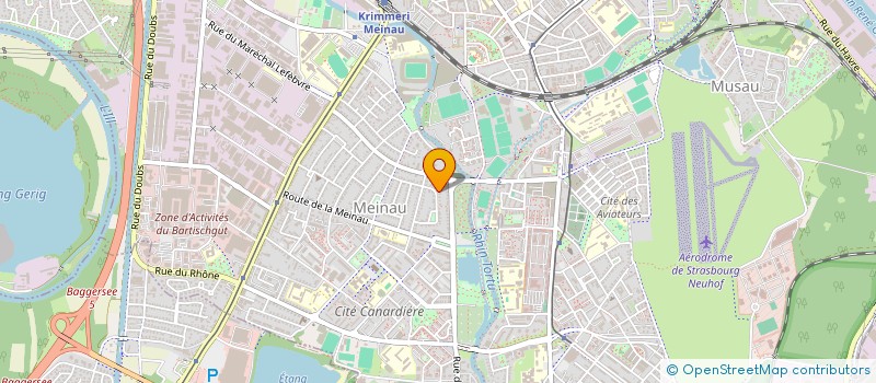 localisation de l'entreprise JAIMETRE à STRASBOURG