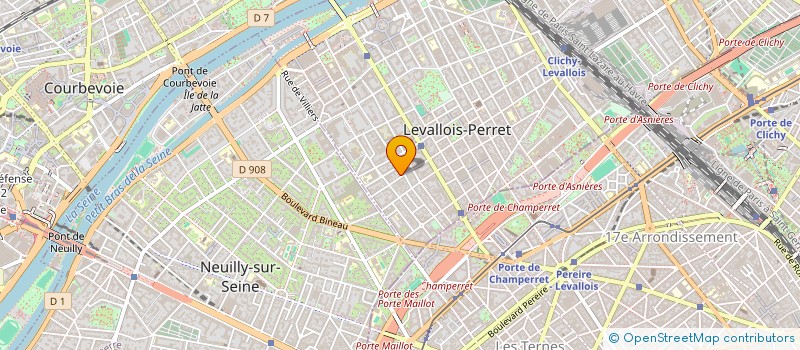 localisation de l'entreprise JAIMMO à LEVALLOIS-PERRET