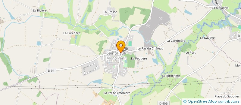 localisation de l'entreprise JAIMY'S  SAINT-PAUL-MONT-PENIT